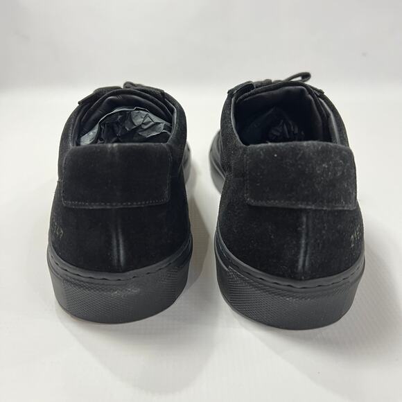 NEW COMMON PROJECTS Original Achilles Low Sneakers Black Suede EU 42 US 9 Shoes - Picture 12 of 12